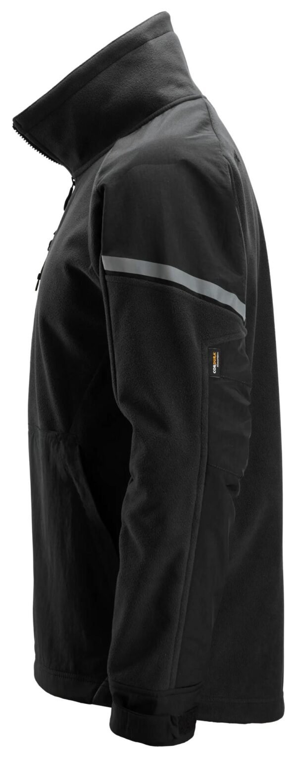 Custom Stand-Collar Windblocker Fleece Work Jacket Custom Stand-Collar Windblocker Fleece Work Jacket - additional product view
