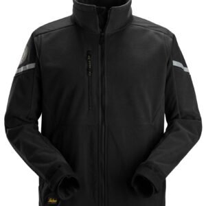 Custom Stand-Collar Windblocker Fleece Work Jacket - main product view