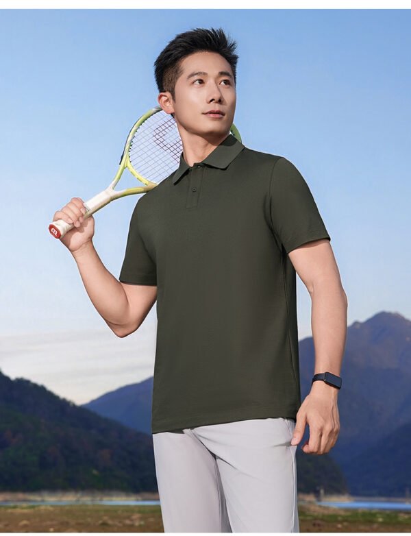 Custom Stretch Performance Work Polo Custom Stretch Performance Work Polo — reference garment view 5
