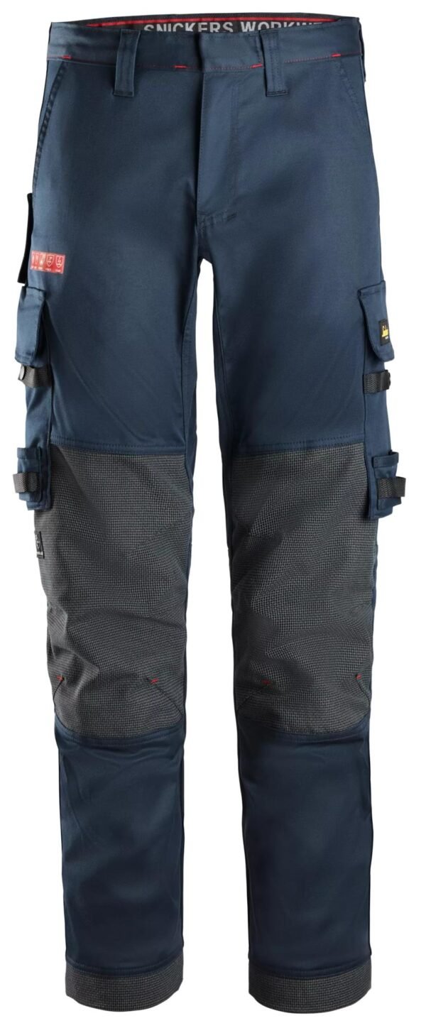 Custom Stretch Utility Work Trousers with Reinforced Knee Panels — garment development reference