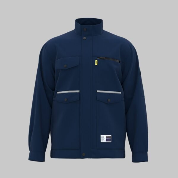 Custom Stretch-Woven Electrician Utility Jacket - additional same-model product view
