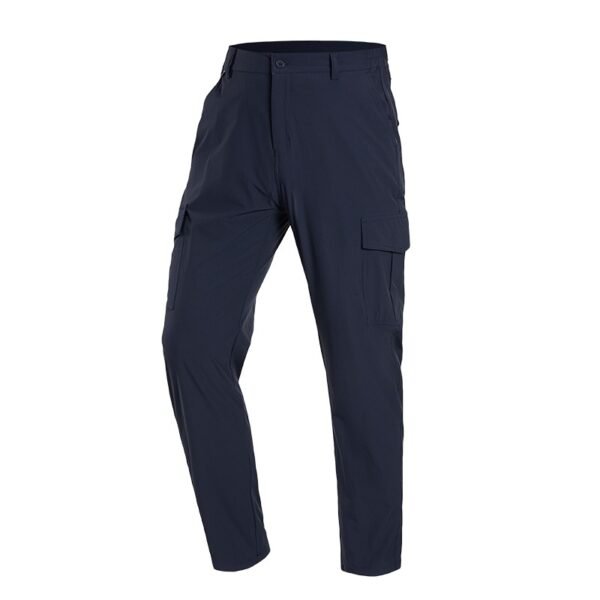 Custom Summer Adjustable-Waist Four-Pocket Cargo Work Trousers Custom Summer Adjustable-Waist Four-Pocket Cargo Work Trousers — reference garment view 2