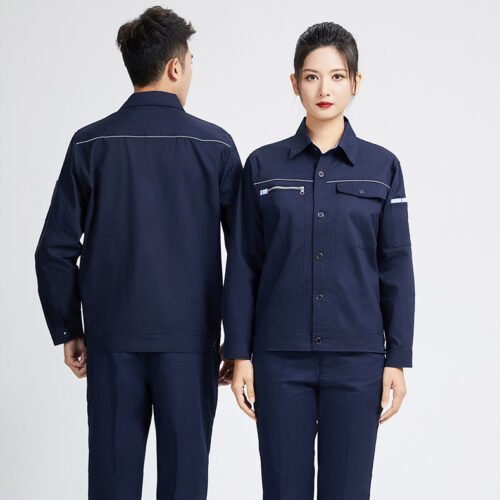 Custom Summer Long-Sleeve Visibility Shirt and Utility Trouser Set Custom Summer Long-Sleeve Visibility Shirt and Utility Trouser Set — reference garment view 3