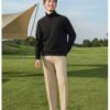 Custom Textured-Face Fleece Half-Zip Work Top Custom Textured-Face Fleece Half-Zip Work Top — reference garment view 4