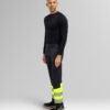 Custom Three-Layer Shell Work Trousers with Adjustable Waist and Reflective Trim Custom Three-Layer Shell Work Trousers with Adjustable Waist and Reflective Trim — reference garment view 7