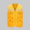 Custom Topstitched High-Visibility Utility Vest — reference garment view 3