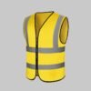 Custom Two-Vertical Two-Horizontal Reflective Work Vest Custom Two-Vertical Two-Horizontal Reflective Work Vest - additional same-model product view
