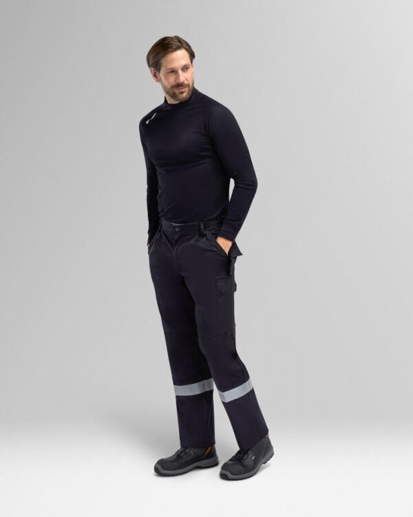 Custom Utility Work Trousers with Knee-Pad Pockets Custom Utility Work Trousers with Knee-Pad Pockets — reference garment view 4