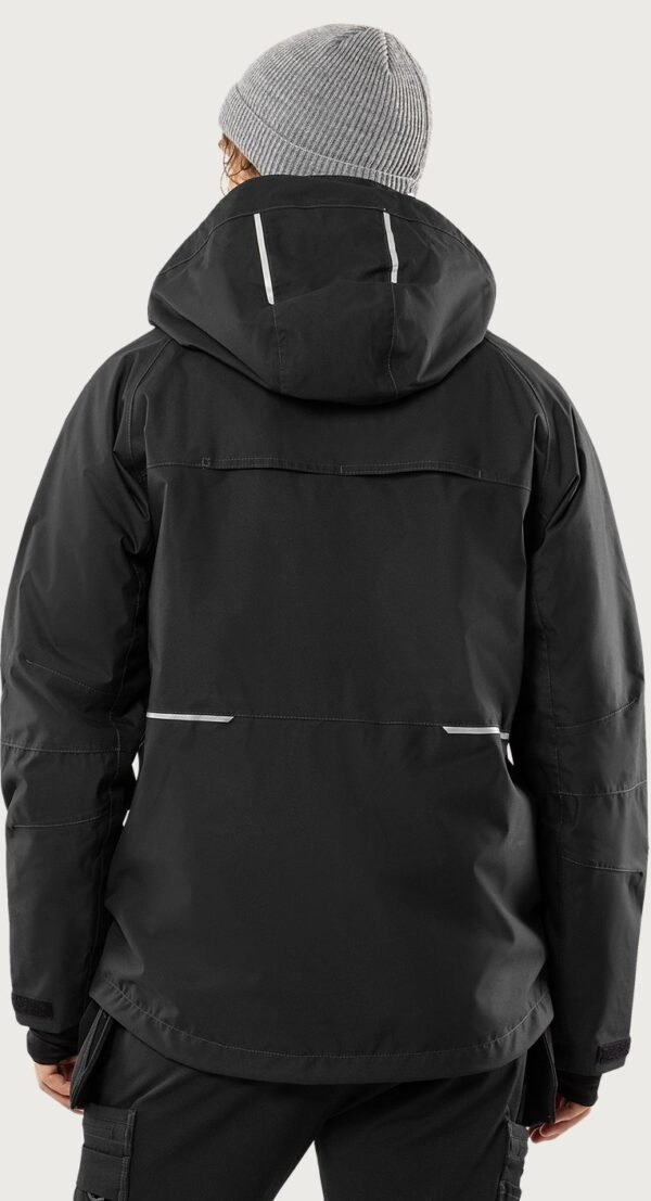 Custom Ventilated Seam-Sealed Shell Work Jacket Custom Ventilated Seam-Sealed Shell Work Jacket — reference garment view 4