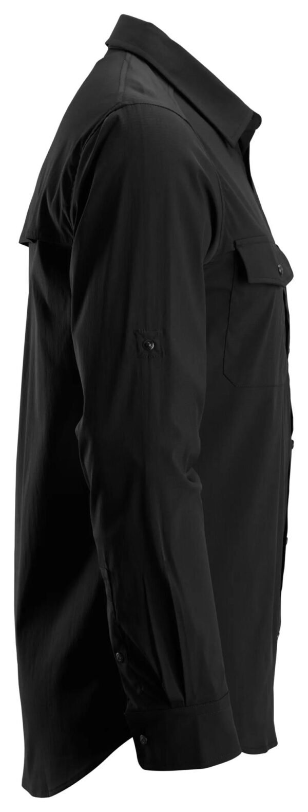 Custom Ventilated Stretch Long-Sleeve Field Work Shirt Custom Ventilated Stretch Long-Sleeve Field Work Shirt — reference garment view 5