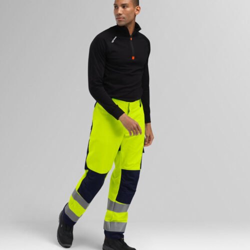 Custom Visibility-Oriented Utility Work Trousers with Knife Loop — garment development reference