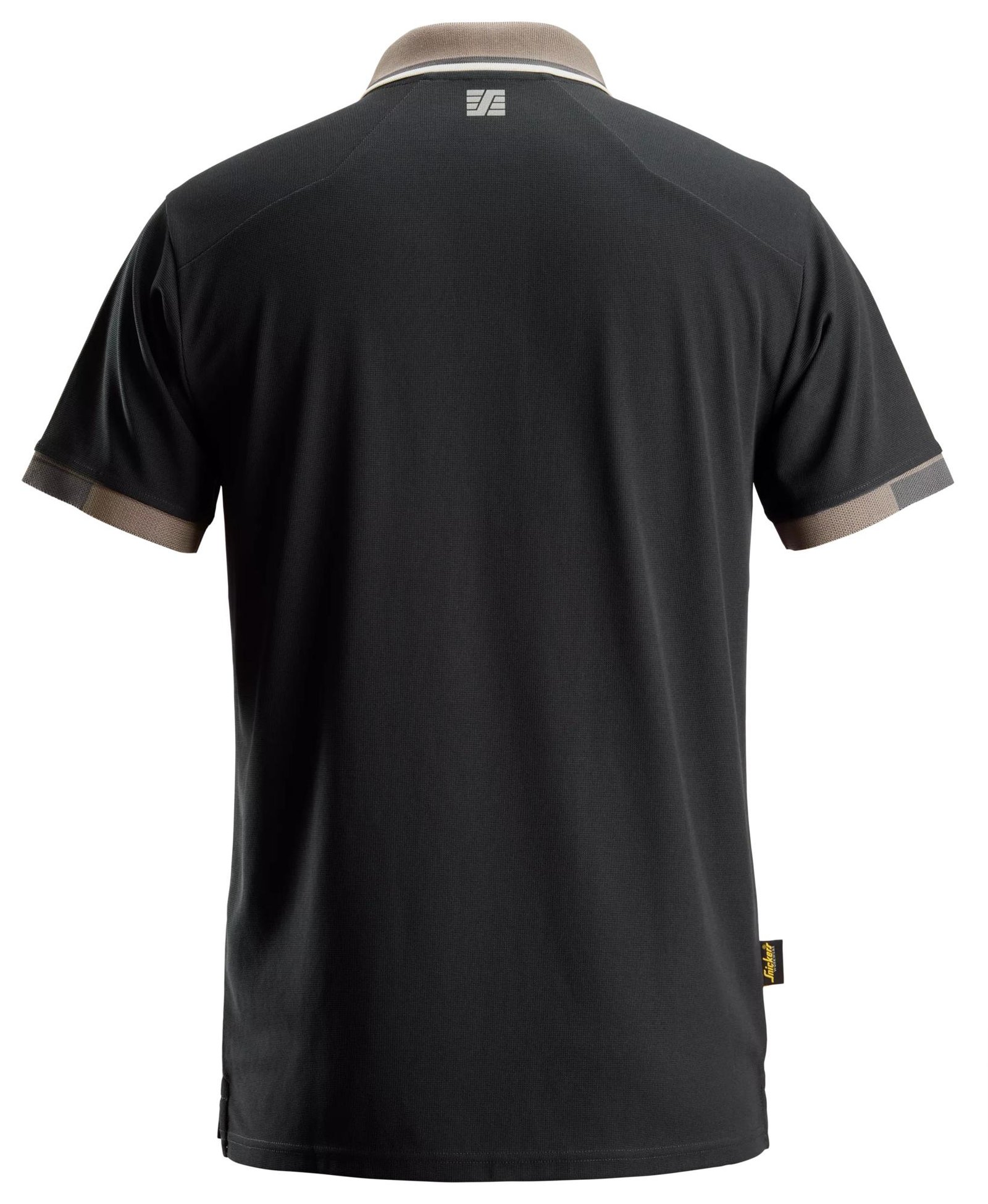 Custom Waffle-Knit Short Sleeve Work Polo with Chest Pocket — reference garment view 2
