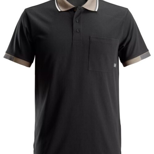 Custom Waffle-Knit Short Sleeve Work Polo with Chest Pocket Custom Waffle-Knit Short Sleeve Work Polo with Chest Pocket — garment development reference