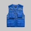 Custom Warm-Weather Mesh Utility Vest with Dimensional Pockets Custom Warm-Weather Mesh Utility Vest with Dimensional Pockets — reference garment view 2