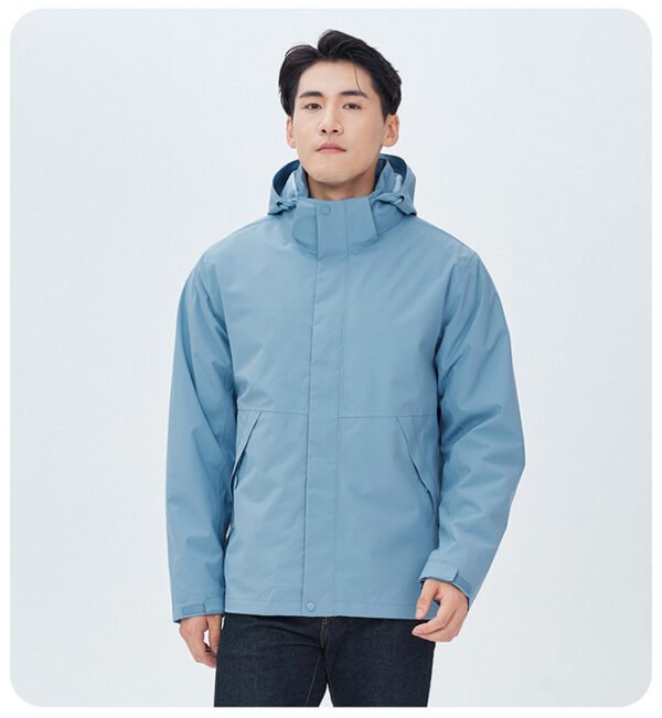 Custom Weather-Ready Fleece-Lined Work Jacket — reference garment view 4