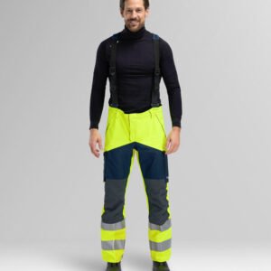Custom Weather-Ready Reinforced Work Trousers with Detachable Braces — garment development reference