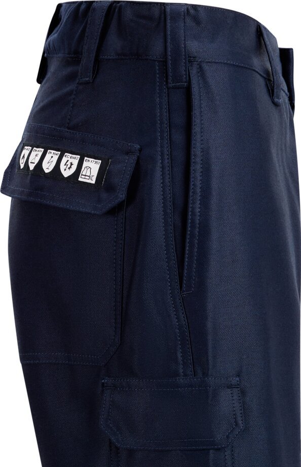 Custom Women’s Concealed-Closure Utility Work Trousers Custom Women’s Concealed-Closure Utility Work Trousers — reference garment view 2