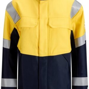 Custom Women’s Contrast-Yoke Utility Work Jacket — garment development reference