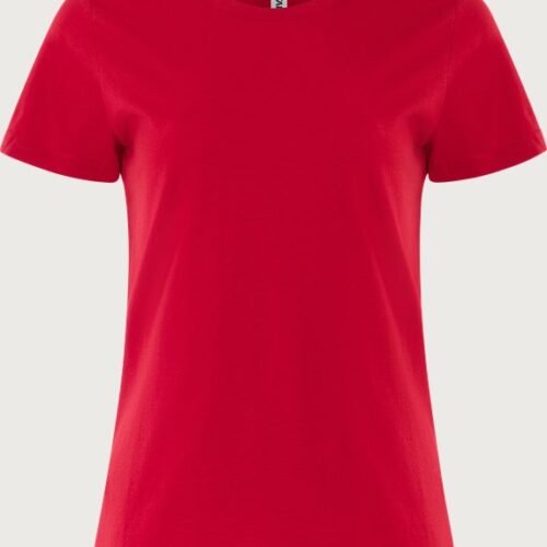 Custom Women’s Heavyweight Crew-Neck Work T-Shirt Custom Women’s Heavyweight Crew-Neck Work T-Shirt — garment development reference
