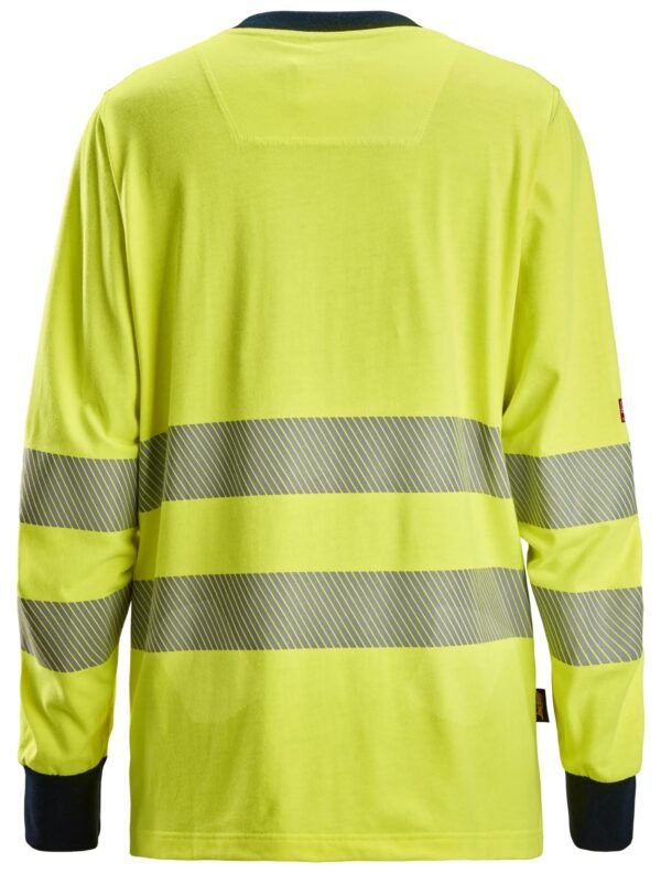 Custom Women’s High-Visibility Long-Sleeve Crew Work Top Custom Women’s High-Visibility Long-Sleeve Crew Work Top — reference garment view 2