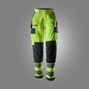 Custom Women’s High-Visibility Stretch Utility Work Trousers — garment development reference