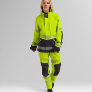 Custom Women’s High-Visibility Stretch Work Jacket — garment development reference
