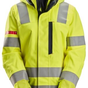 Custom Women’s High-Visibility Waterproof Shell Work Jacket — garment development reference
