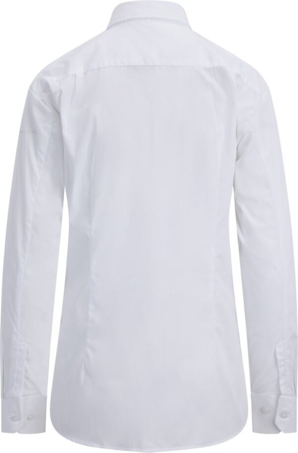 Custom Women’s Long-Sleeve Button-Front Work Shirt with Chest Pocket Custom Women’s Long-Sleeve Button-Front Work Shirt with Chest Pocket - additional product view