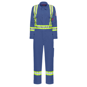 Custom Women’s Mobility Coverall with Reflective Trim — garment development reference