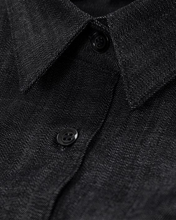 Custom Women’s Raw-Denim One-Pocket Work Shirt Custom Women’s Raw-Denim One-Pocket Work Shirt — reference garment view 5