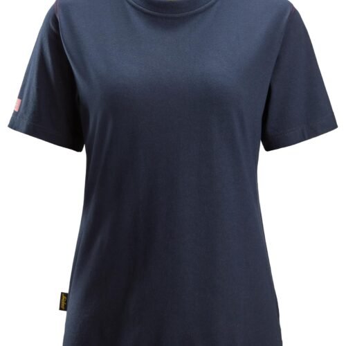 Custom Women’s Short-Sleeve Crew-Neck Work T-Shirt Custom Women’s Short-Sleeve Crew-Neck Work T-Shirt — garment development reference