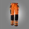 Custom Women’s Slim-Fit High-Visibility Stretch Work Trousers with Detachable Holster Pockets Custom Women’s Slim-Fit High-Visibility Stretch Work Trousers with Detachable Holster Pockets — garment development reference
