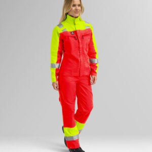 Custom Women’s Stand-Collar Utility Work Jacket — garment development reference