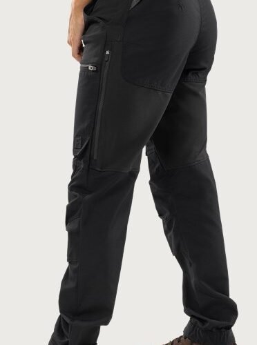 Custom Women’s Stretch-Panel Utility Work Trousers Custom Women’s Stretch-Panel Utility Work Trousers — garment development reference