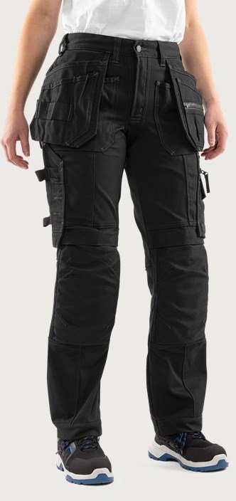 Custom Women’s Stretch Trades Trousers with Tool Pockets Custom Women’s Stretch Trades Trousers with Tool Pockets - main product view