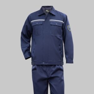 High-Visibility Chemical-Work Jacket and Trouser Set — garment development reference