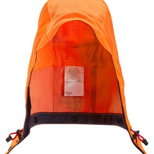 High-Visibility Helmet-Compatible Jacket-Attachment Hood High-Visibility Helmet-Compatible Jacket-Attachment Hood — garment development reference