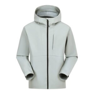 Private-Label Bonded Fleece Outdoor Work Jacket — garment development reference