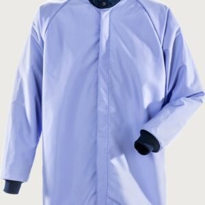 Private-Label Controlled-Environment Raglan Cleanroom Coat — garment development reference