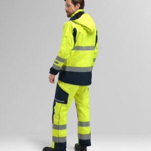 Private-Label Fluorescent Navy Insulated Cold-Store Storm Jacket - additional product view
