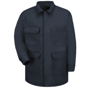 Private-Label Insulated Duck Chore Coat with Bi-Swing Back — garment development reference