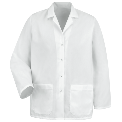 Private-Label Women’s Notched-Lapel Counter Coat with Concealed Snaps Private-Label Women’s Notched-Lapel Counter Coat with Concealed Snaps — garment development reference