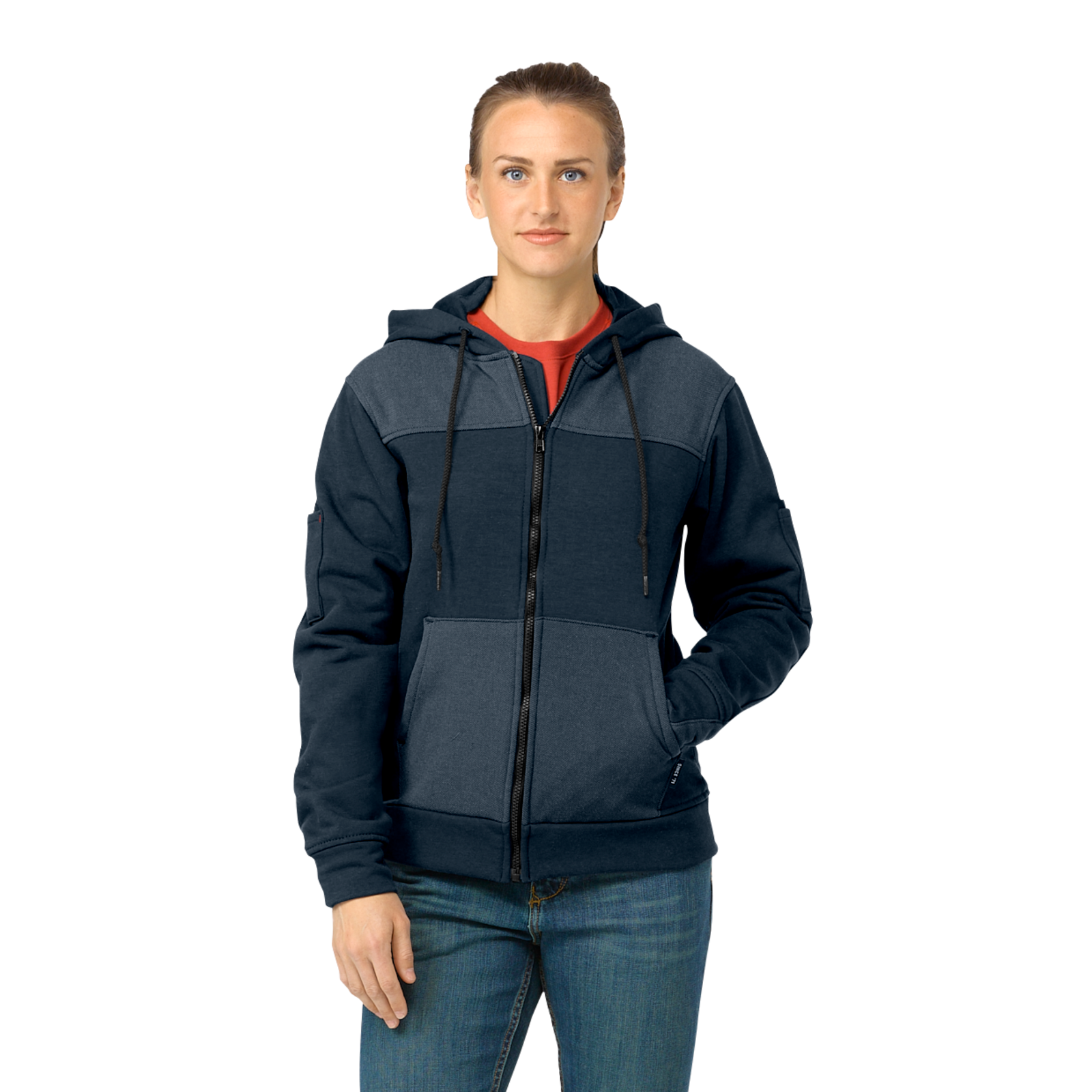 Full Zip Hoodie representative garment reference