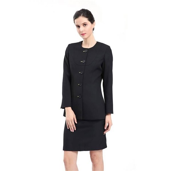 Cabin Crew Uniform — Hanguang Black Stewardess Uniform reference