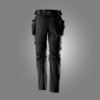 Women’s Detachable Holster-Pocket Stretch Work Trousers - additional product view